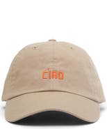 Clare V. Cotton Adjustable Baseball Cap