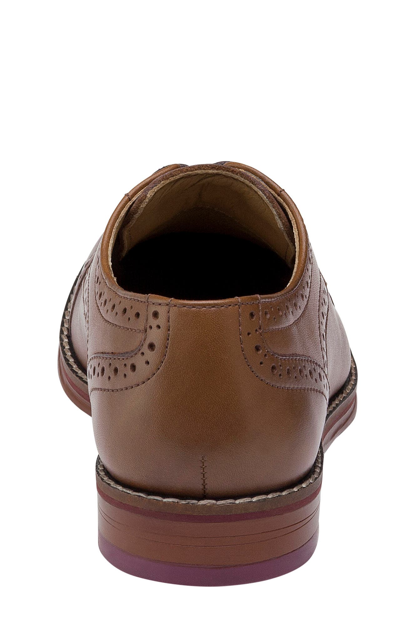 Kids' Conard Cap Toe Derby, Alternate, color, TAN FG LEATHER