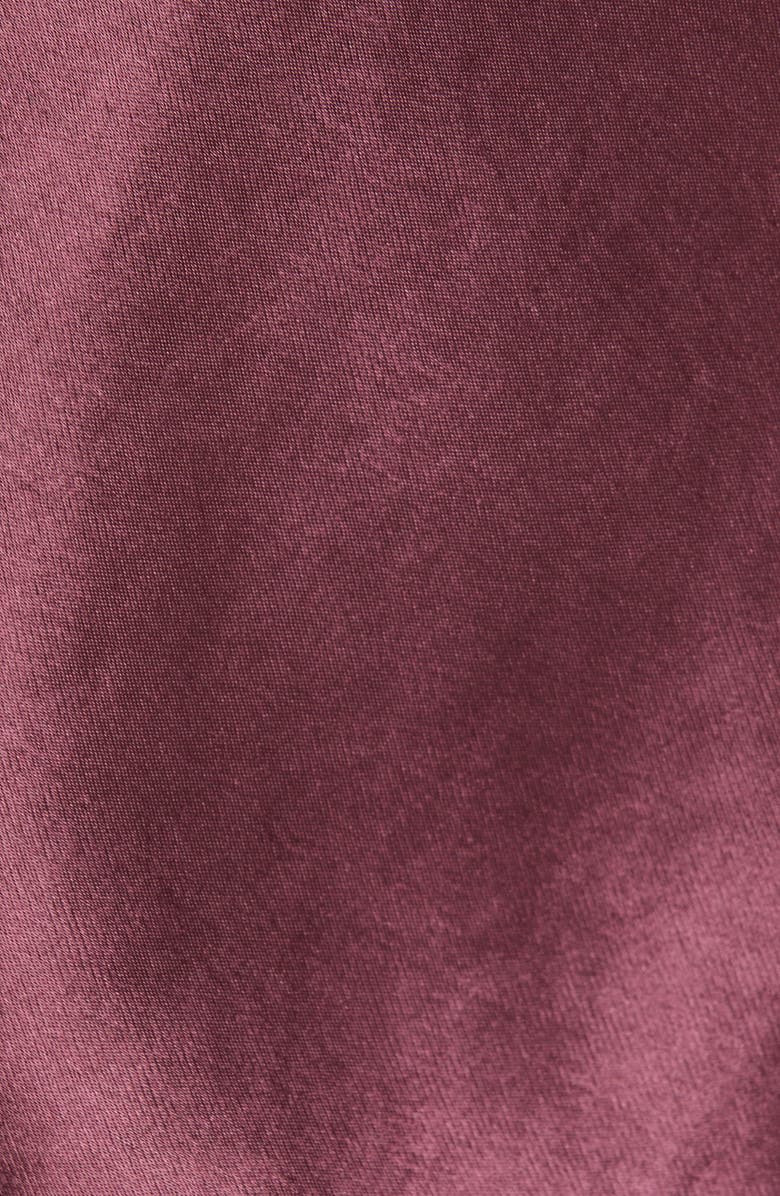 rag & bone Mallory Midi Slipdress, Alternate, color, Burgundy