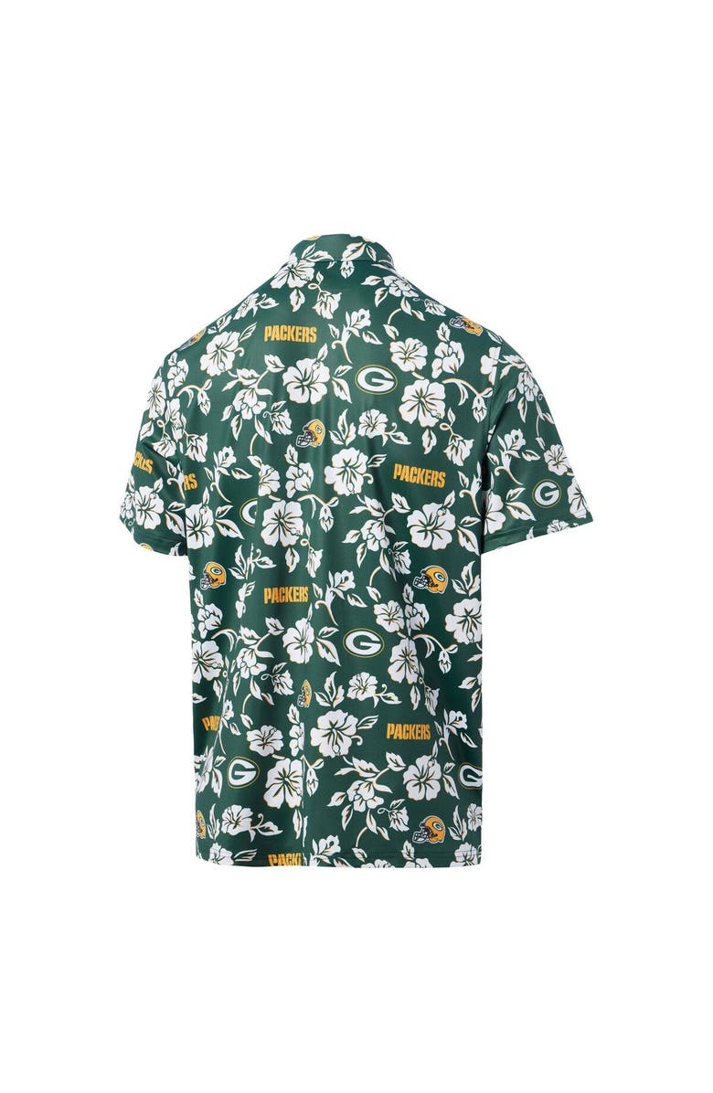 Reyn Spooner Men's Reyn Spooner Green Green Bay Packers Pua Performance Polo, Alternate, color, 