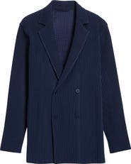 Homme Plissé Issey Miyake Tailored Pleats 1 Double Breasted Jacket