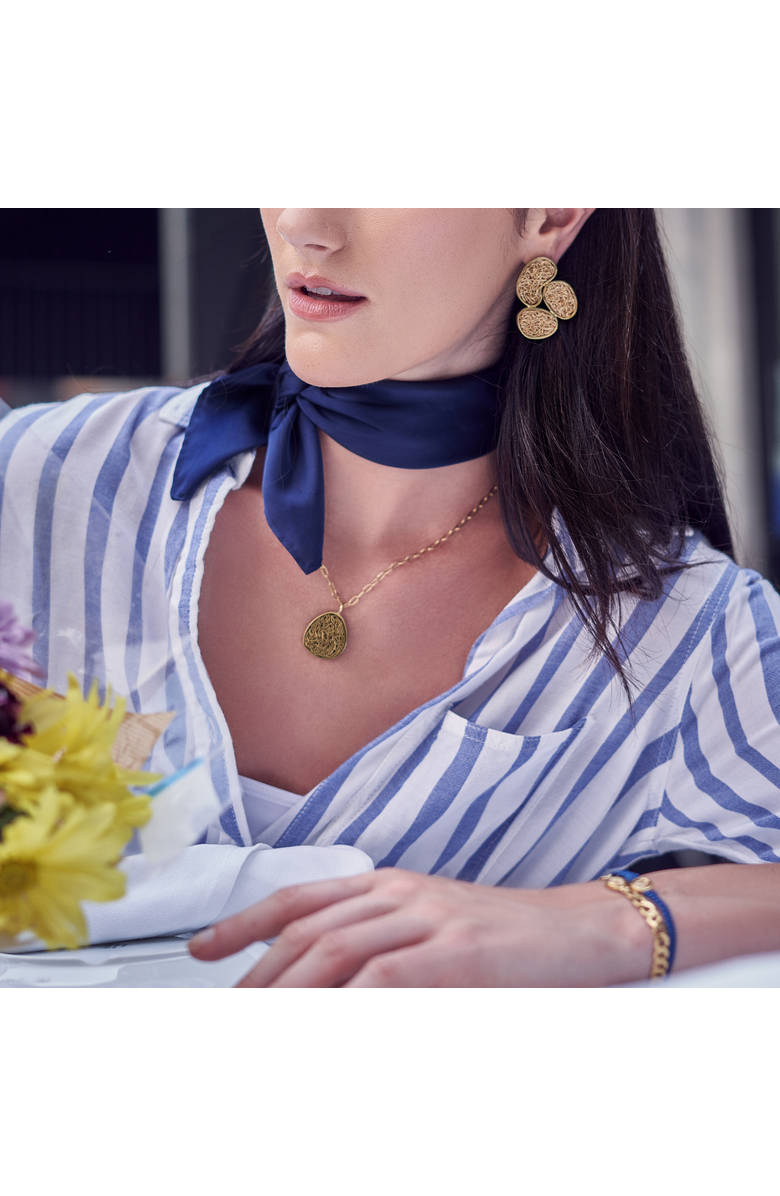 Daniela Millan Jewelry Eternity Pendant Chain, Alternate, color, Gold