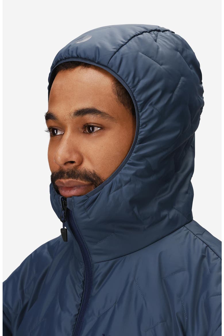 Monoquilt Zip Hoodie, Alternate, color, THUNDERHEAD