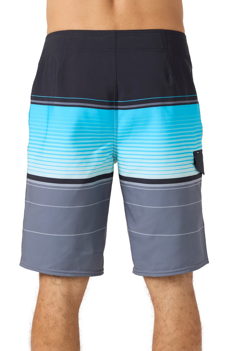 O'Neill Lennox Stripe Board Shorts, Alternate, color, 
