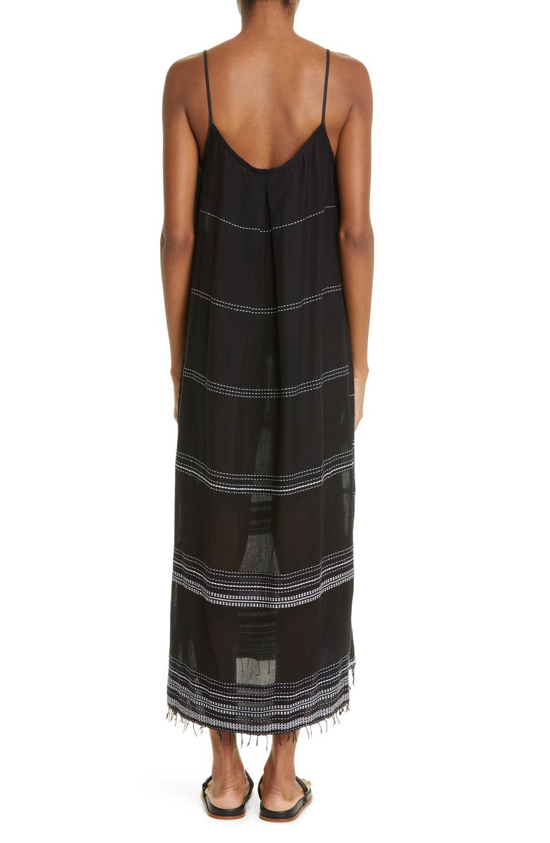 lemlem Leliti Cotton Blend Cover-Up Slipdress, Alternate, color, 