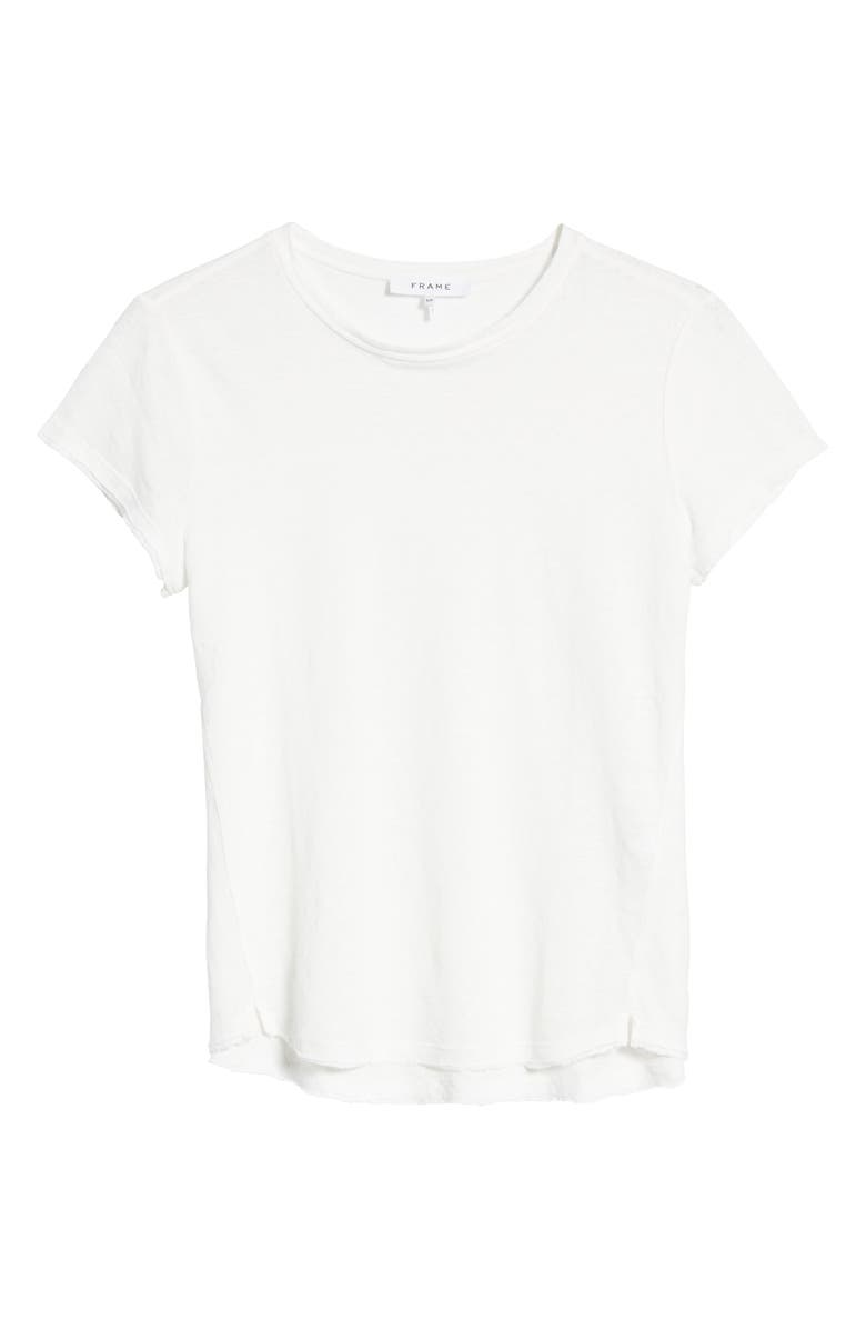 FRAME Easy True Organic Linen T-Shirt, Alternate, color, 