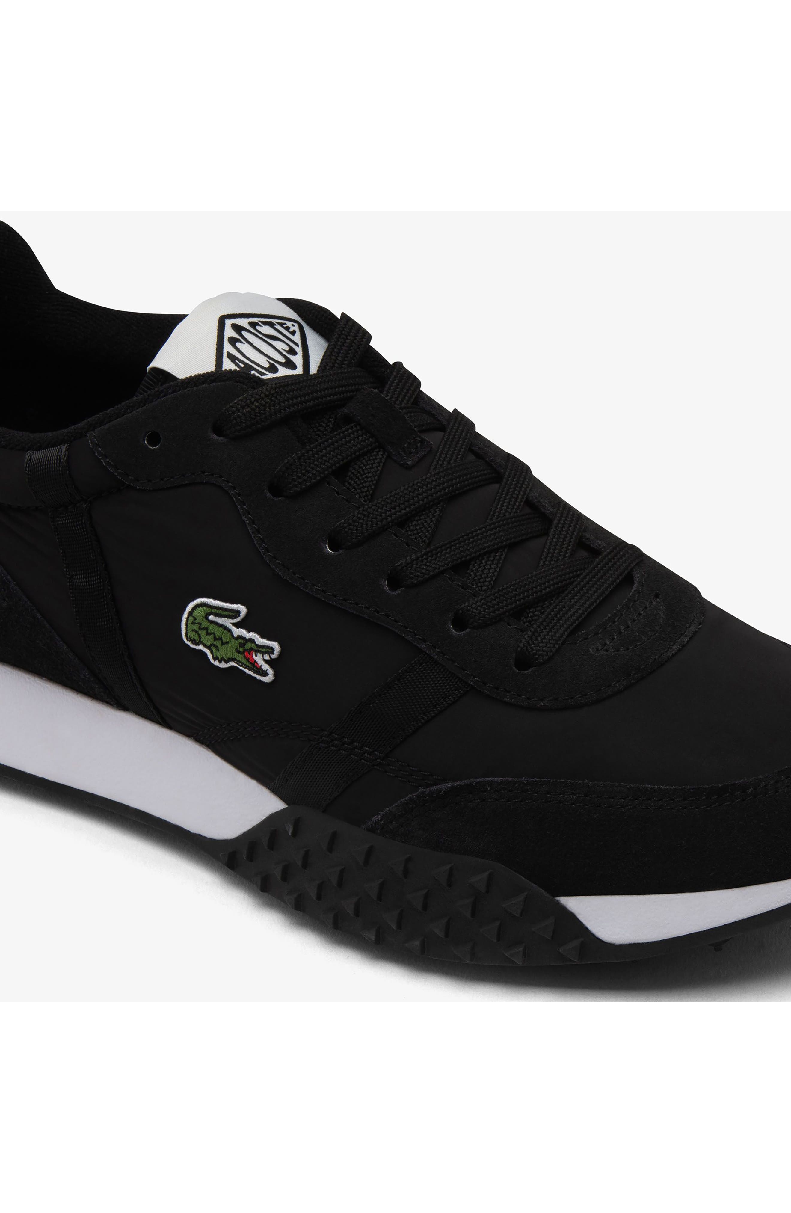 Lacoste L-Spin Evo 125 Sneaker, Alternate, color, Black/ Black