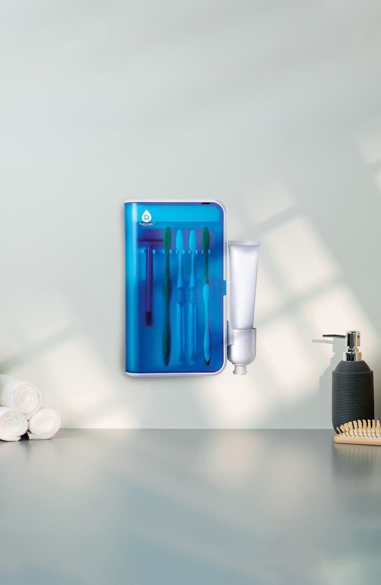 PURSONIC UV Family Toothbrush Sanitizer, Alternate, color, Blue