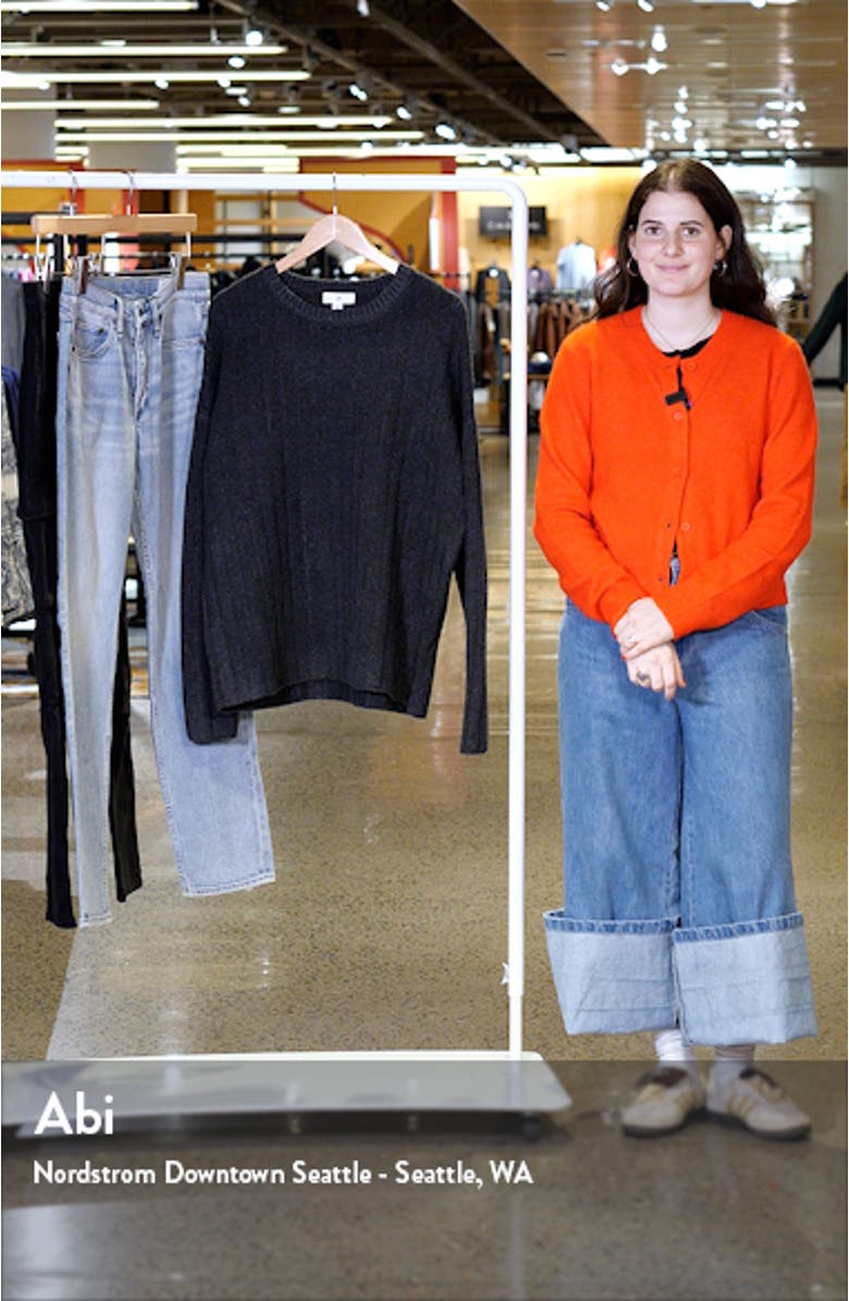 Rib Crewneck Sweater, sales video thumbnail