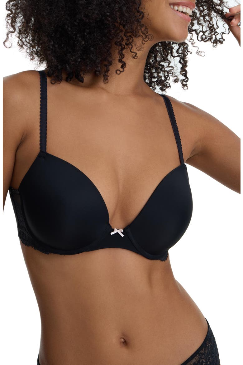 Captivate Full Coverage T-Shirt Bra, Main, color, Black
