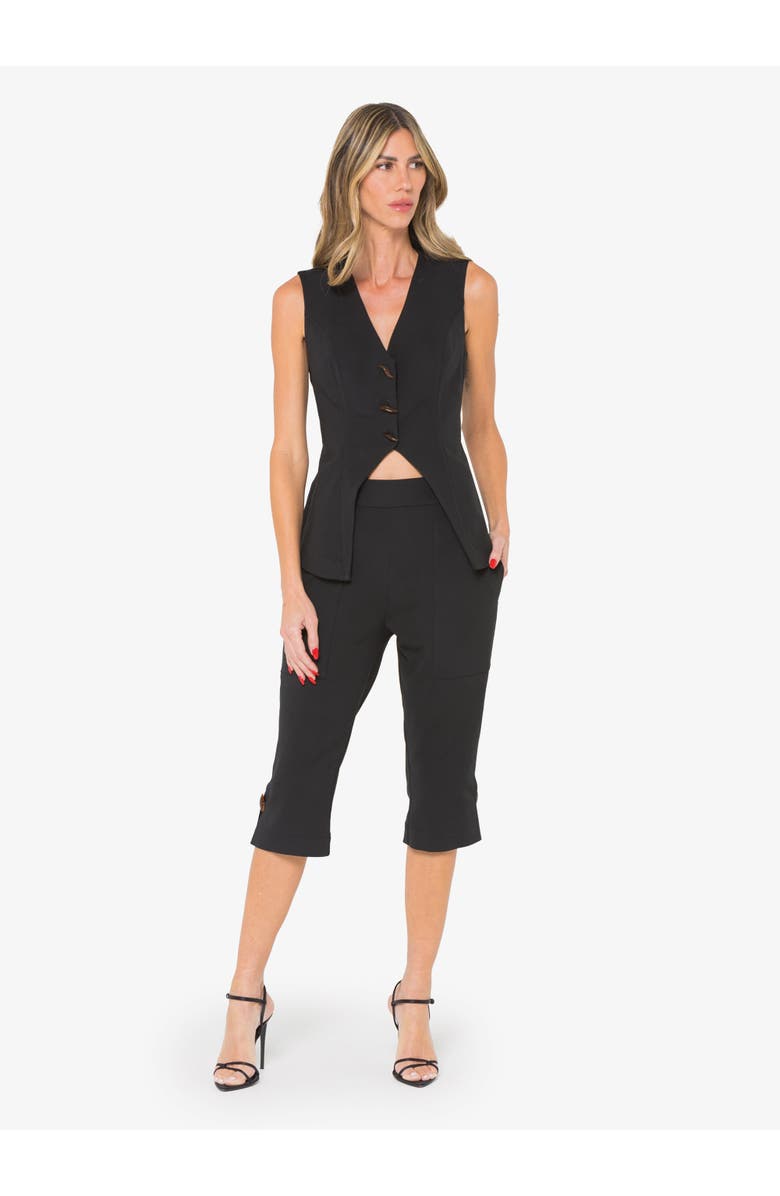 JBQ Fia Vest, Alternate, color, Black