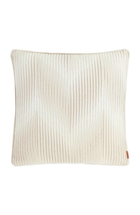 Ande 40x40 Cm Cushion With Faded Chevron