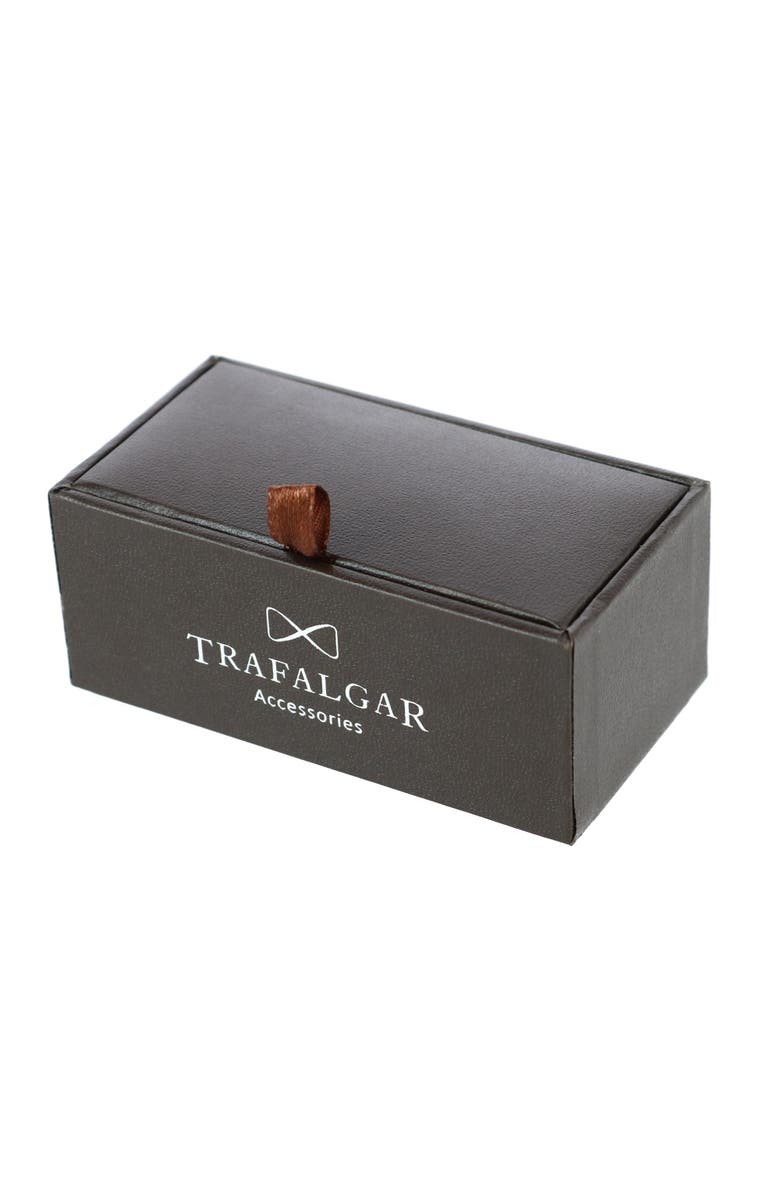 Trafalgar Sutton Tuxedo Stud Set Genuine Onyx, Alternate, color, 