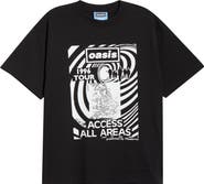 PLEASURES x Oasis All Access Graphic T-Shirt