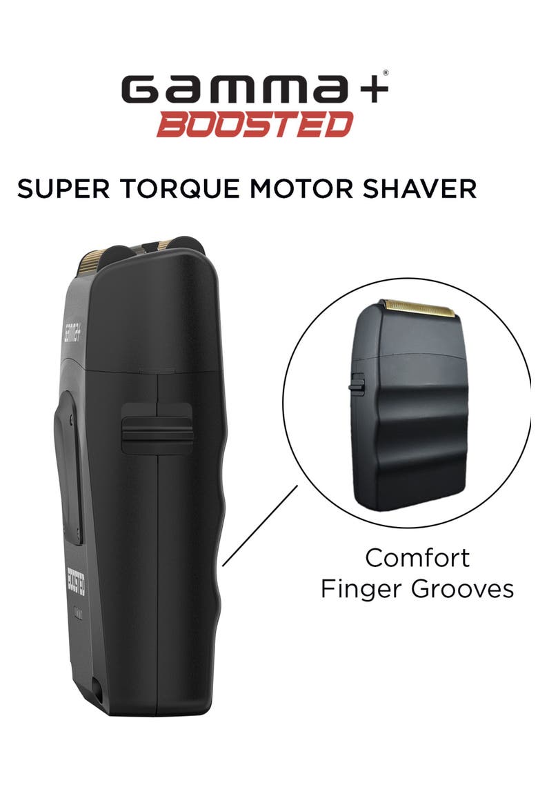 Boosted Cordless Double Foil Shaver, Alternate, color, Black