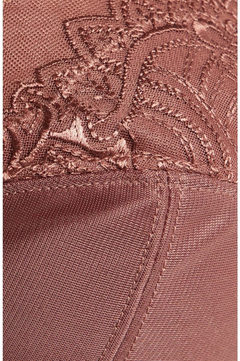 Isadora Wireless Bra, Alternate, color, MOCHA