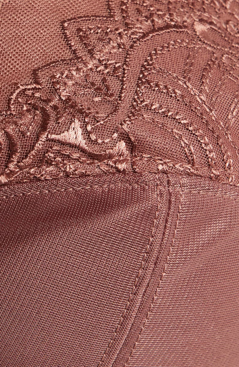 Amoena Isadora Wireless Bra, Alternate, color, Mocha