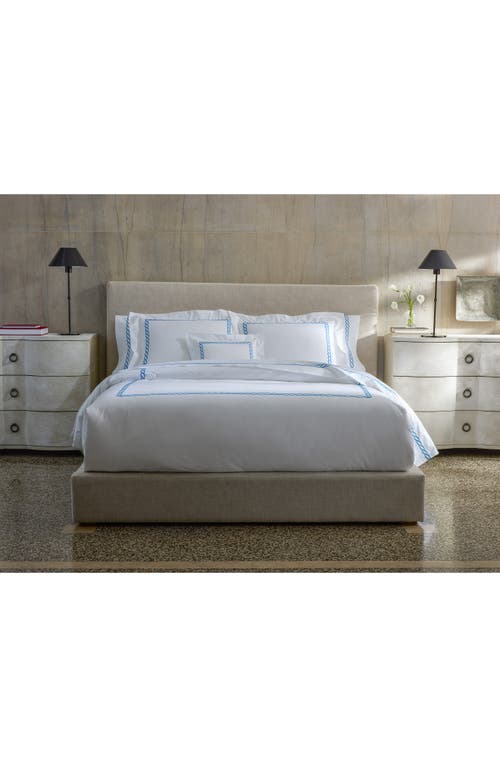 Matouk Classic Chain Cotton Percale Pillow Sham