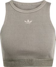 adidas Rib Bra Crop Tank