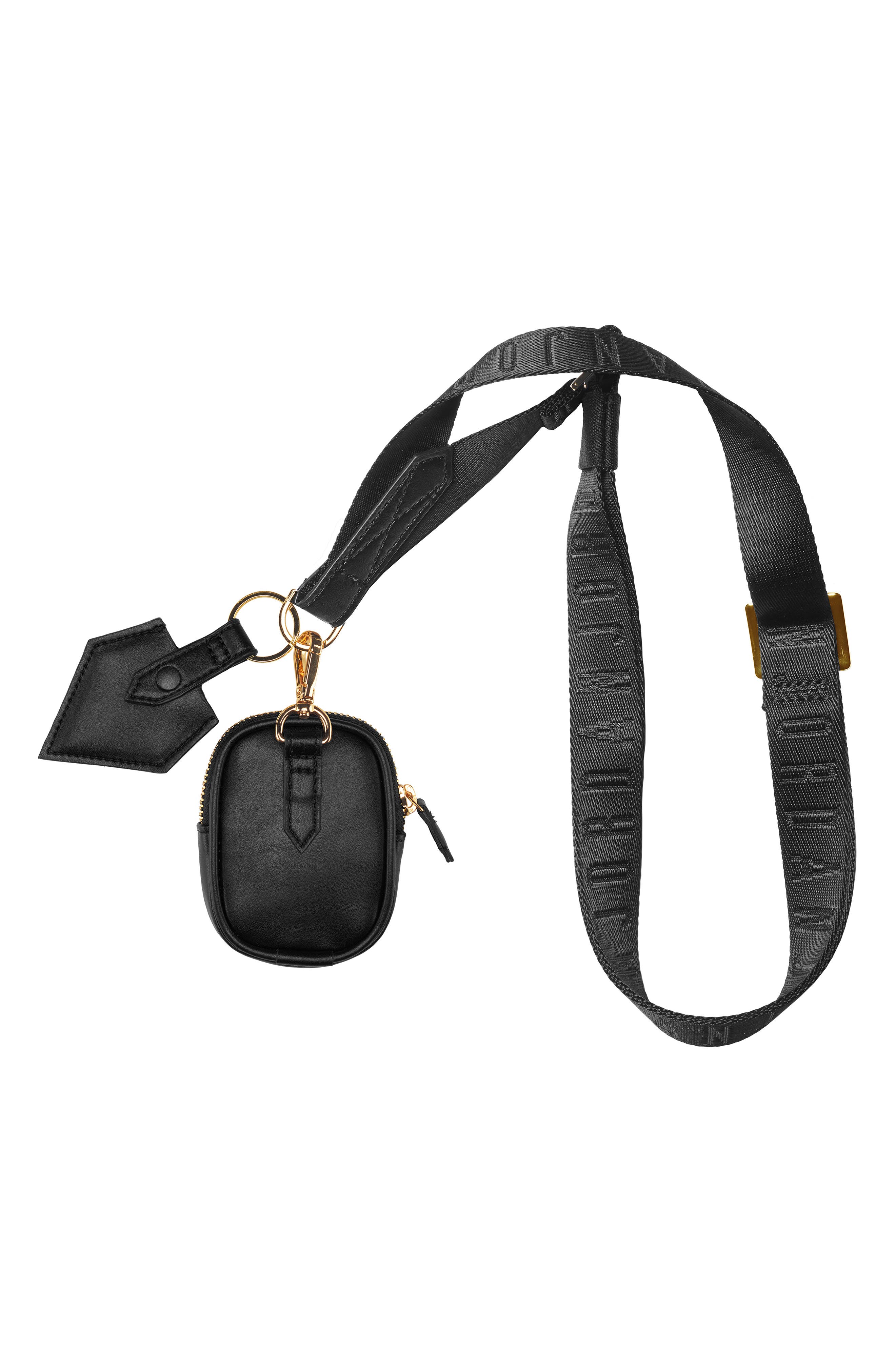 Jordan Trophy Convertible Lanyard, Alternate, color, Black/ Gold/ Black