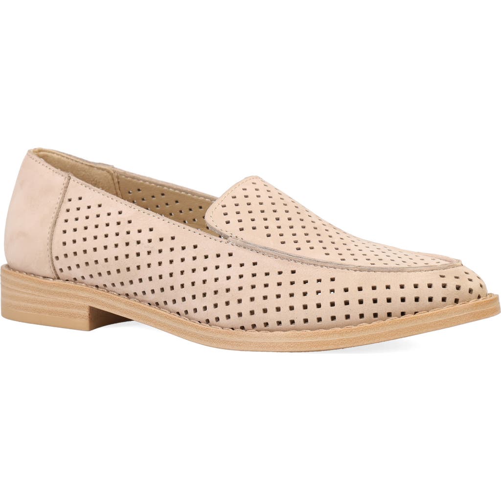Eileen Fisher Abode Leather Loafer In Brown