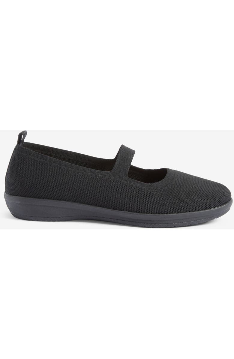 Comfortview The Alisha Orthotic Mary Jane Flat, Alternate, color, Black