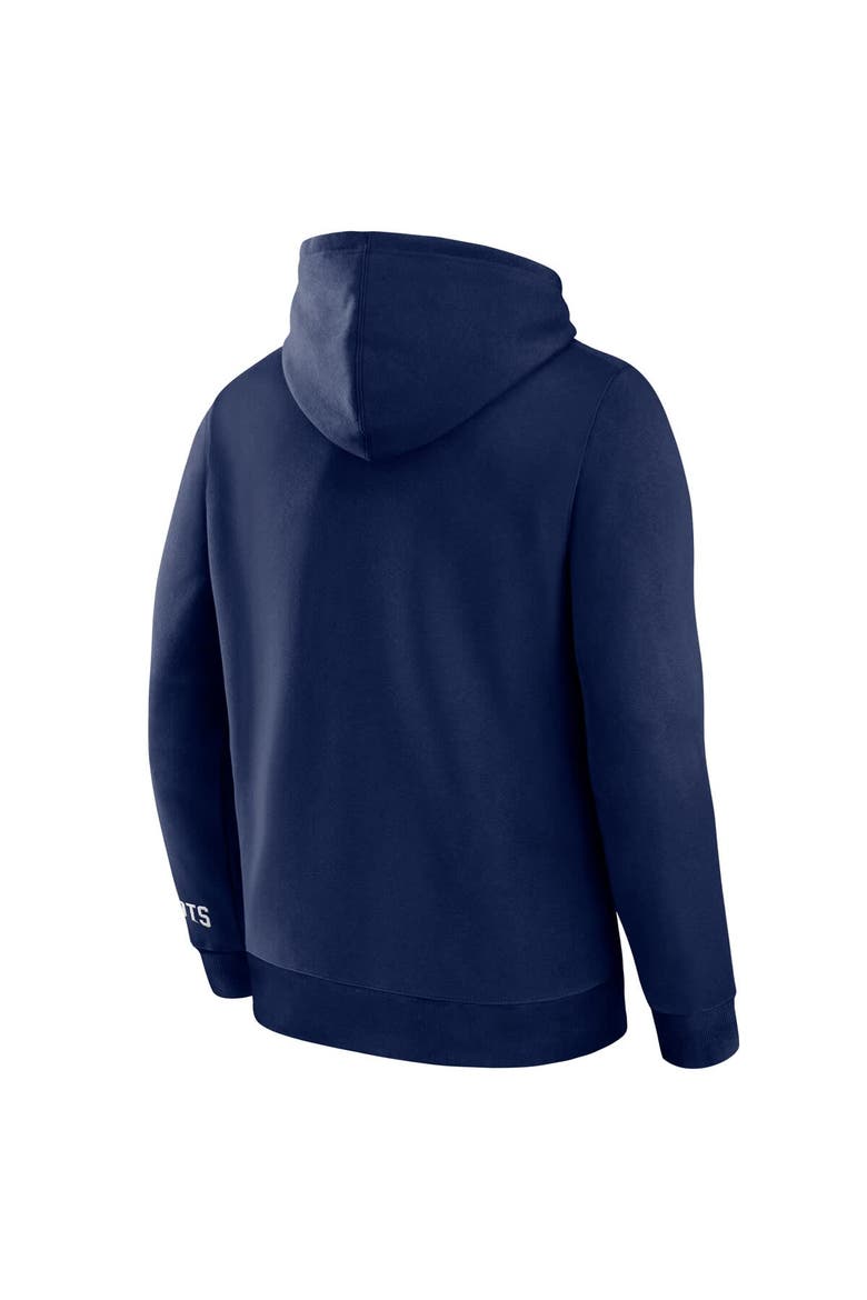 Men's Fanatics  Navy New England Patriots Legacy Fleece Pullover Hoodie, Alternate, color, Navy
