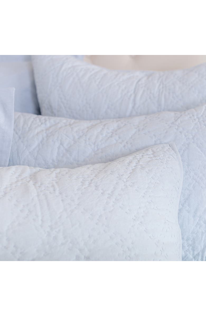 ELISABETH YORK Sutton Fog King Sham, Alternate, color, Blue