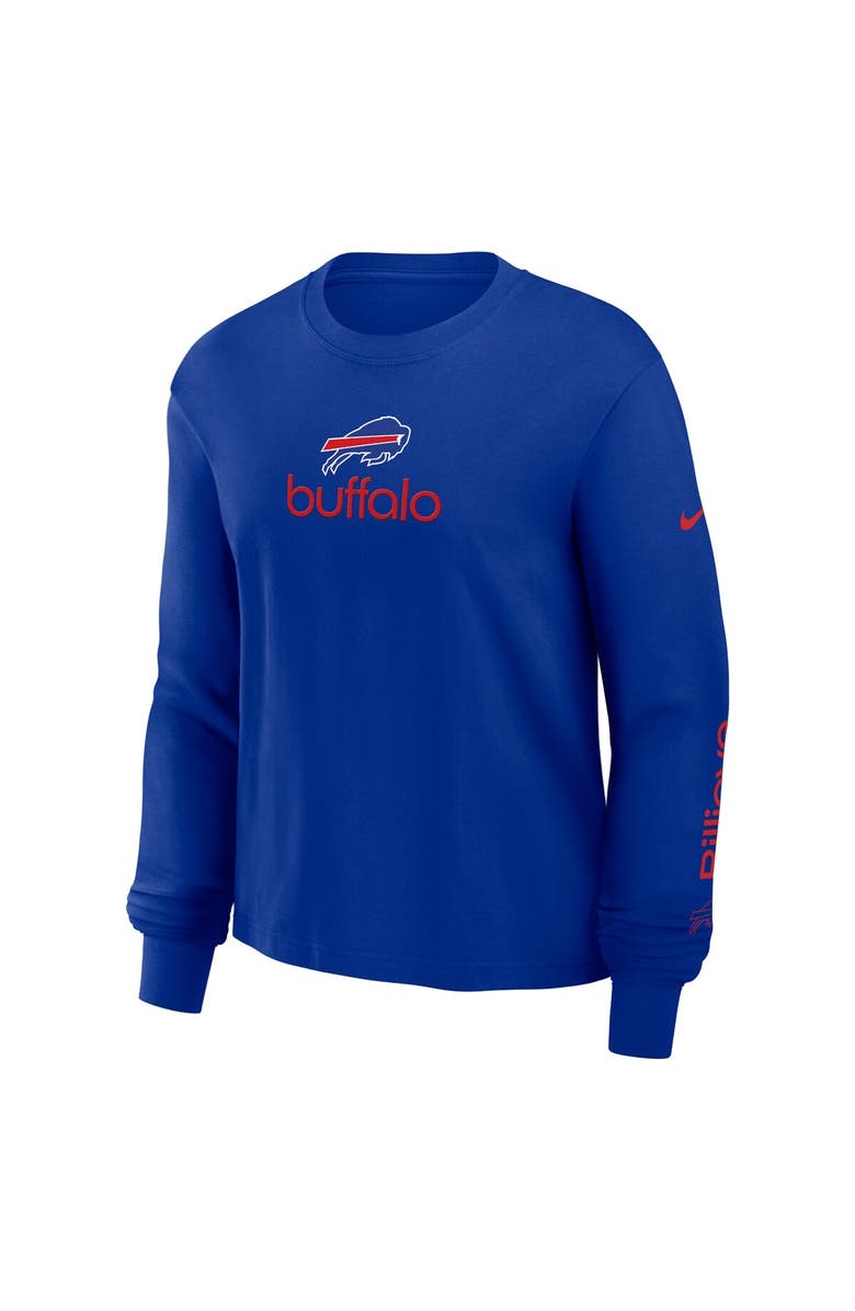 Nike Women's Nike Royal Buffalo Bills Boxy Long Sleeve T-Shirt, Alternate, color, 