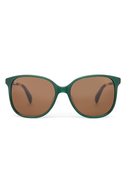 Sandela 55mm Gradient Square Sunglasses