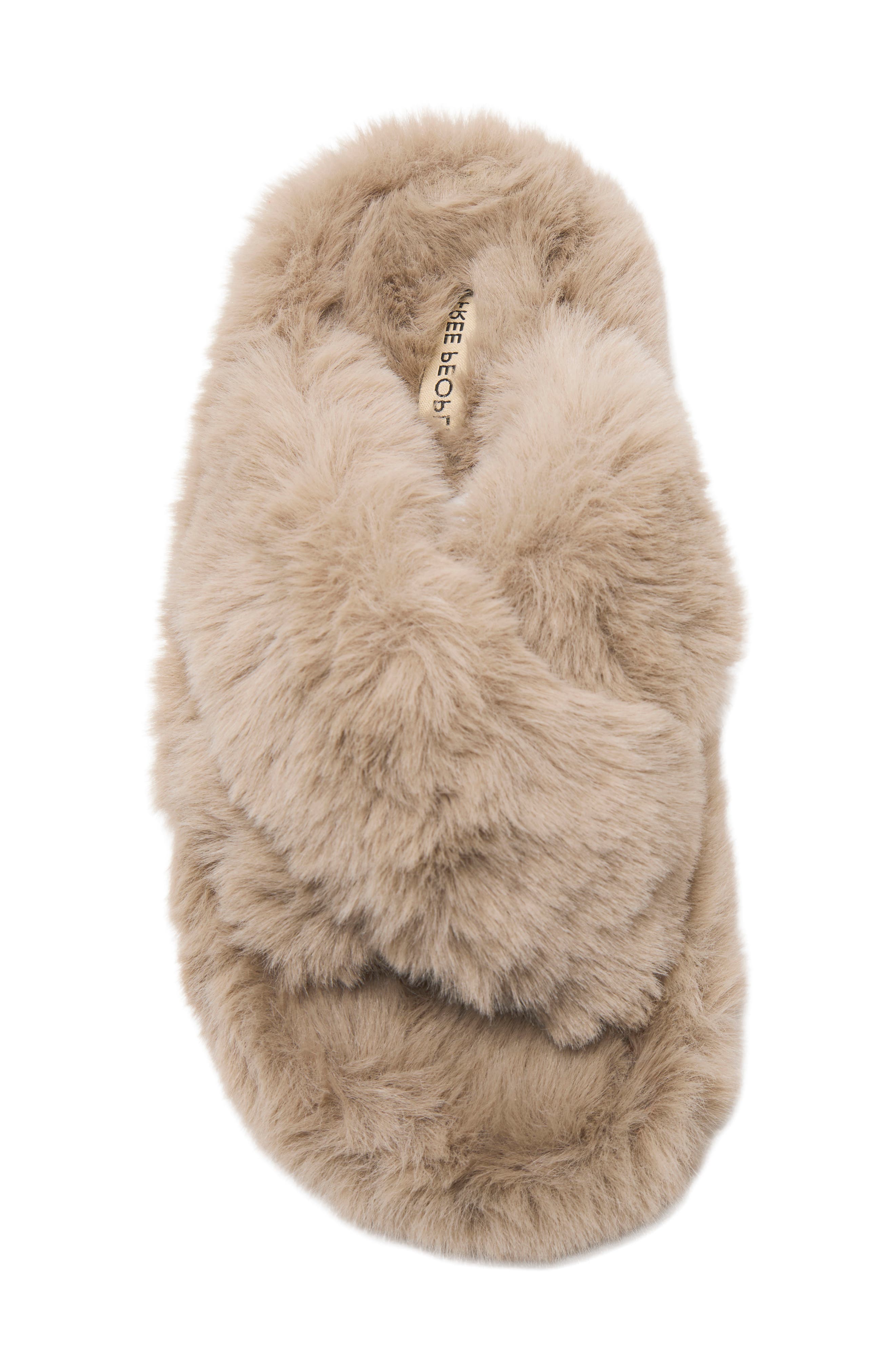 Counting Sheep 2.0 Faux Fur Slipper, Alternate, color, MINK
