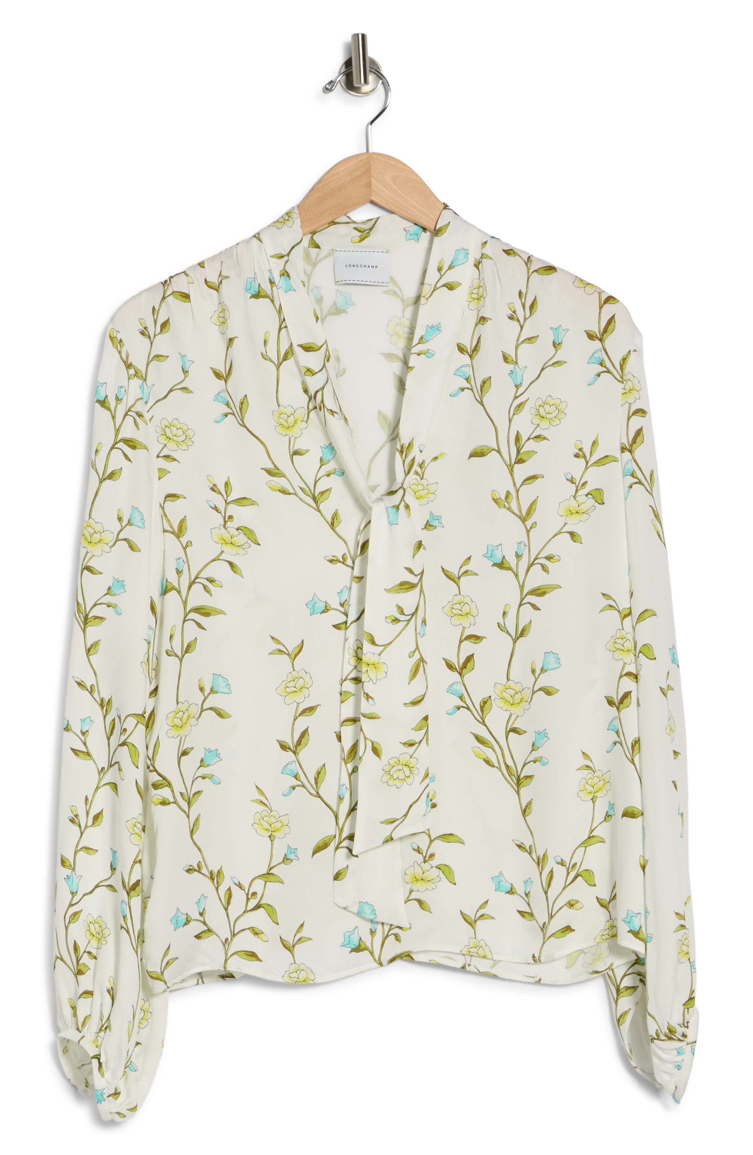 Longchamp Tie Neck Top