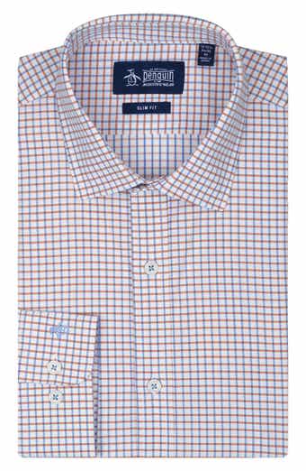 Original Penguin Slim Fit Summer Check Dress Shirt