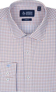 Original Penguin Slim Fit Summer Check Dress Shirt