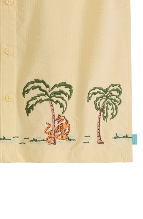 Scotch & Soda Kids' Seersucker Button-up Shirt
