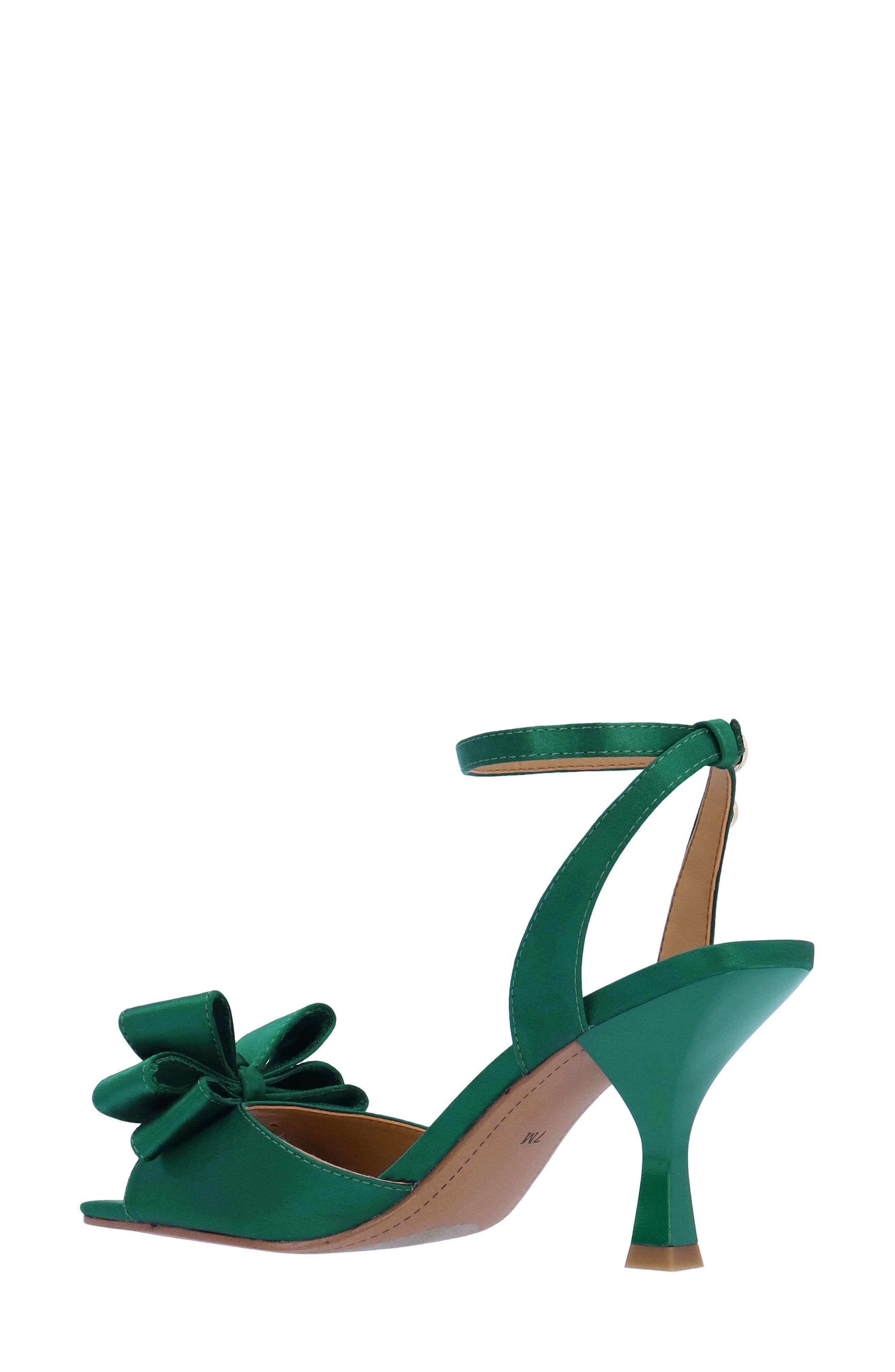 J. Reneé Nishia Ankle Strap Sandal, Alternate, color, Emerald