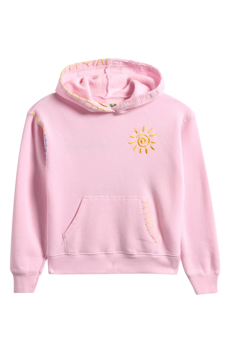 Vintage Havana Kids' Destination Stitch Hoodie, Main, color, Pirouette