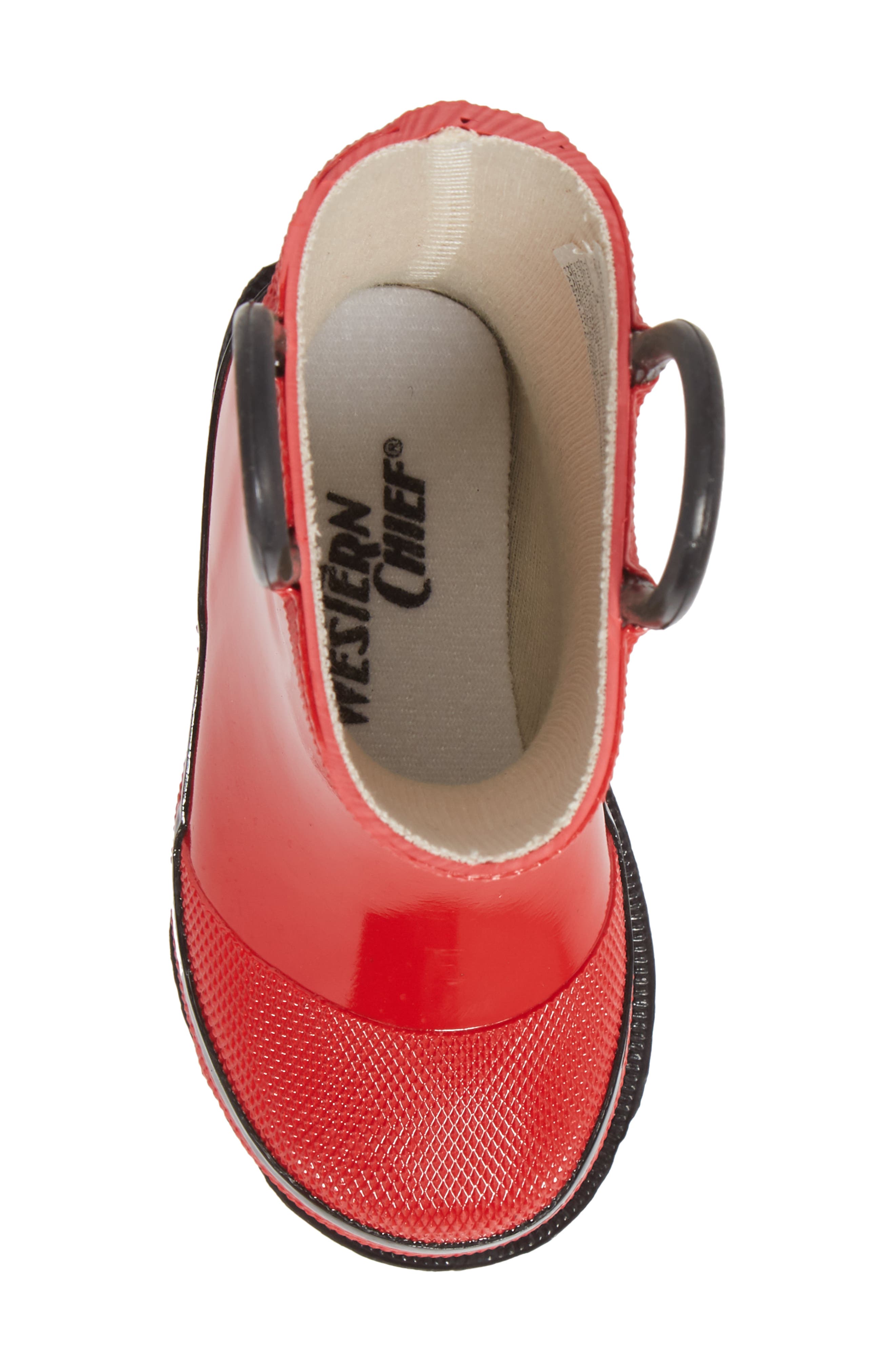 Western Chief Kids' Western Chief Fire Chief 2 Rain Boot, Alternate, color, Red