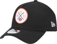 New Era Men's New Era Black Houston Astros 9FORTY A-Frame Adjustable Hat