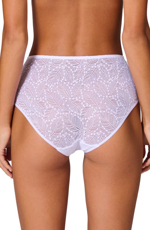Simone Perele Comete Retro Briefs In White