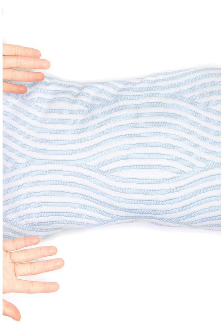 Voyager Pillow, Alternate, color, Whimsical Waves