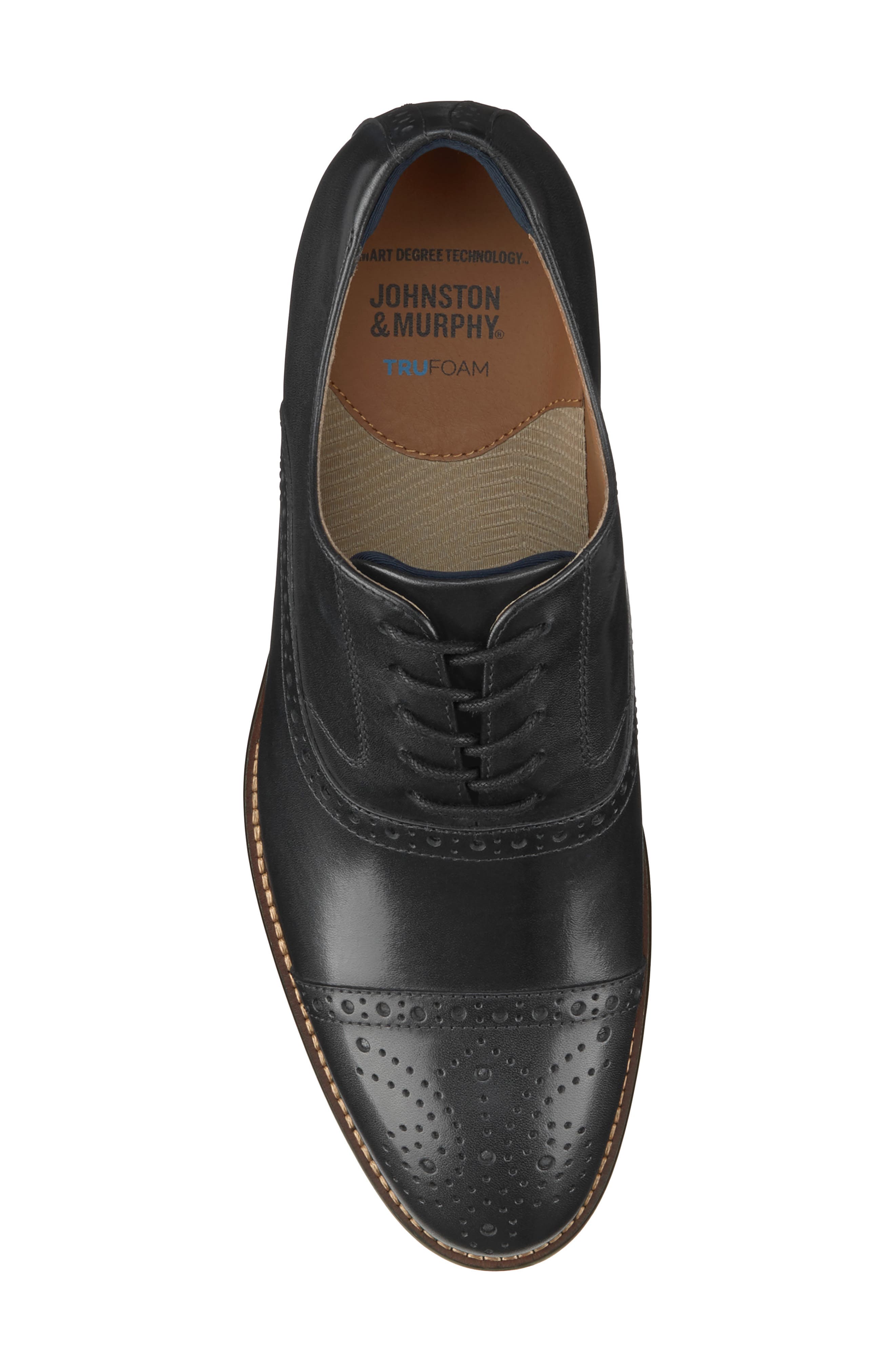 Conard 2.0 Cap Toe Oxford, Alternate, color, BLACK FULL GRAIN