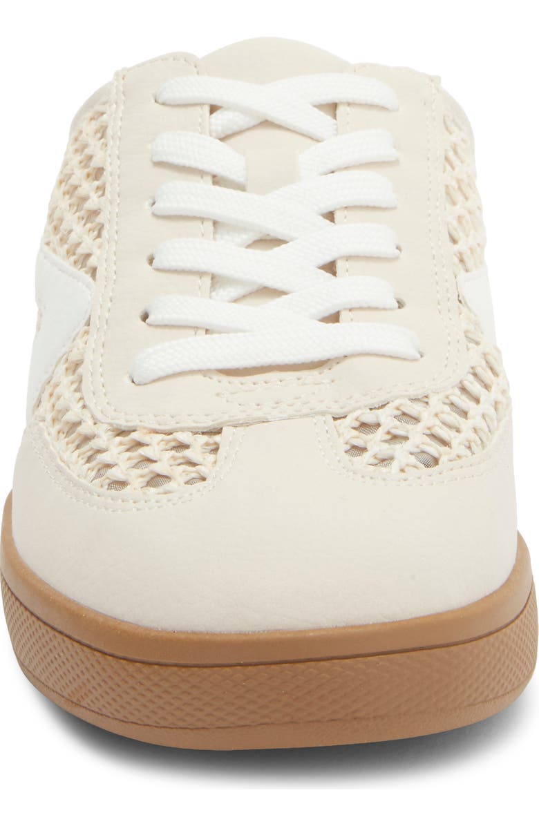 DV by Dolce Vita Vitally Faux Shearling Lined Mule Sneaker, Alternate, color, Off White Woven