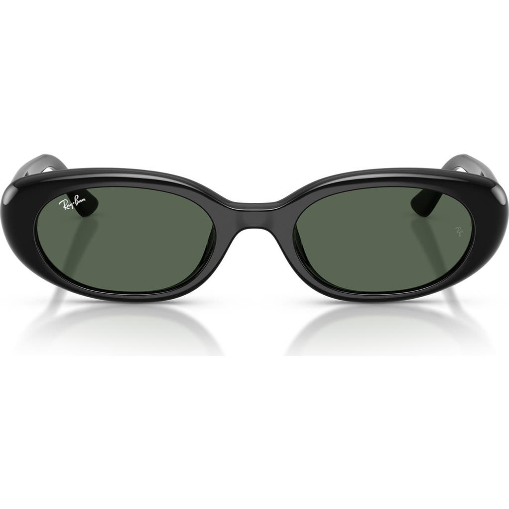 Ray Ban Ray-ban 53mm Pillow Sunglasses In Black