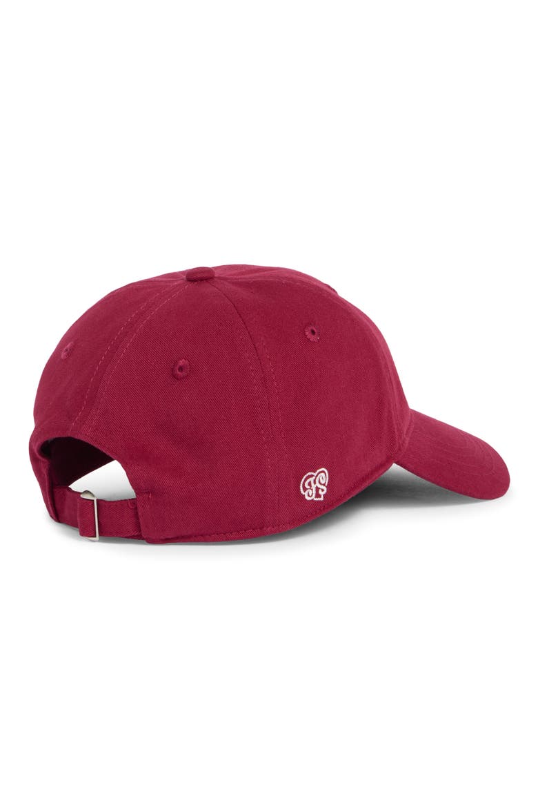 Small Town Girl Baseball Cap, Alternate, color, BURGUNDY