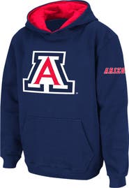 STADIUM ATHLETIC Youth Stadium Athletic Navy Arizona Wildcats Big Logo Pullover Hoodie