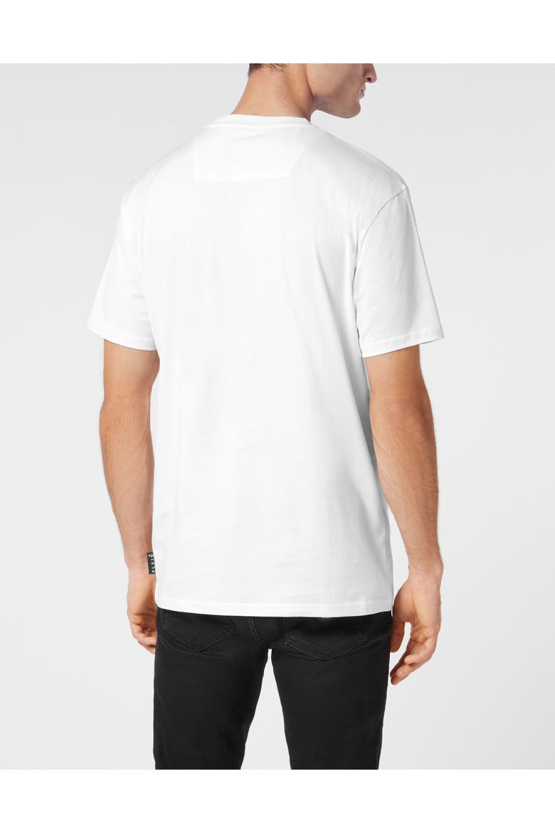 Jersey T-Shirt Round Neck Ss Strass Cars Racing Men, Alternate, color, white