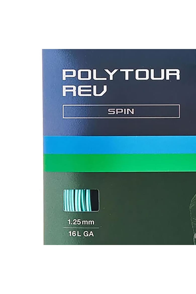 PolyTour Rev 125 16Lg Tennis String, Alternate, color, Mint