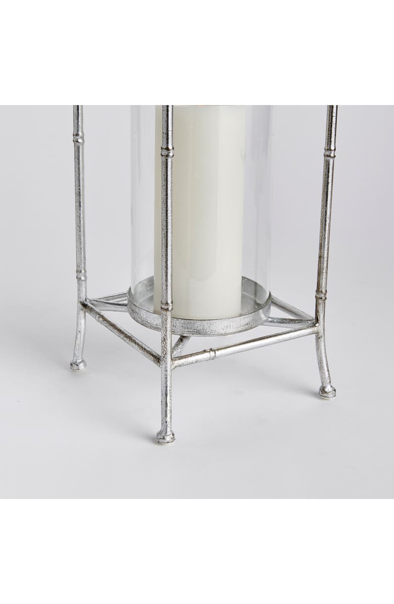 Napa Home & Garden Daphne Lantern Candle Holder Large, Alternate, color, Silver