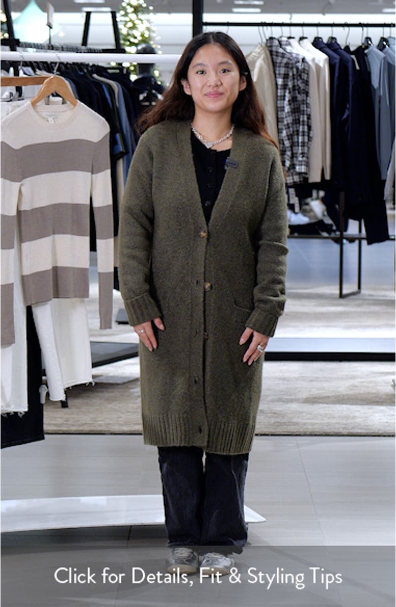 Easy Long Cozy Cardigan, sales video thumbnail